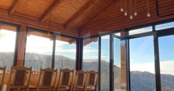 Cabana de v&acirc;nzare, 10 camere cu baie proprie fiecare, 270 m