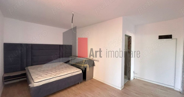 Apartament 2 camere si curte proprie centru Popesti