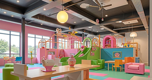 Spatiu comercial / industrial de inchiriat / Loc de joaca p