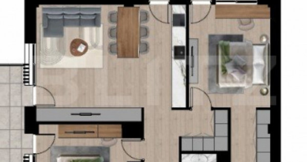 Apartament deosebit, 152,21 mp, bloc nou – Etajul 2, Zona