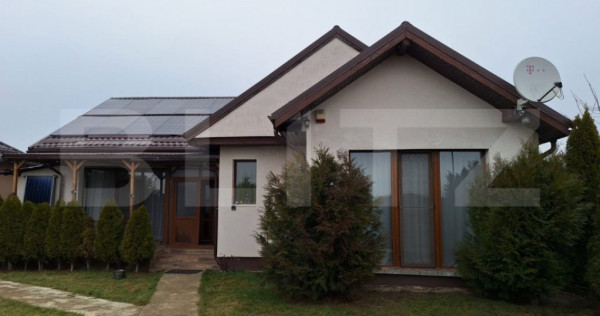 Casă modernă pe parter, eficientă energetic, 3 dormitoare