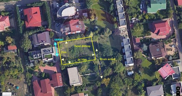 Teren 800 mp cu autorizatie de constructie – Drumul Tab...