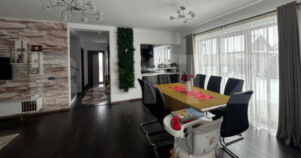 Casa individuala 4 camere, mobilata, utilata modern - Izvor,