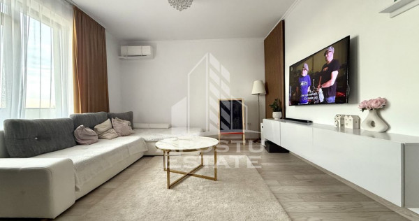 Apartament cu 3 camere, complet mobilat si utilat, zona B...