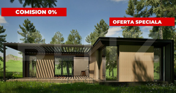 Casa pasiva certificabila de vanzare, 2 camere, 90 mp, Braso