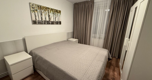 2 camere Militari Veteranilor,decomandat,mobilat nou, bloc 1981