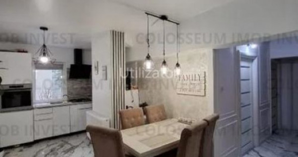 Apartament 3 camere,decomandat,mobilat si utilat - zona Racadau