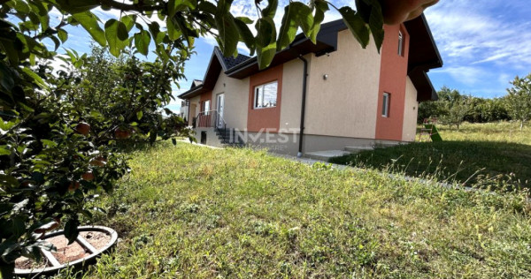 Casa de vanzare, parter 4 camere, garaj, 1424mp teren - Buci