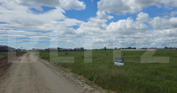 Teren intravilan, 1000 mp, pozitie pe colt, front 39 metri,