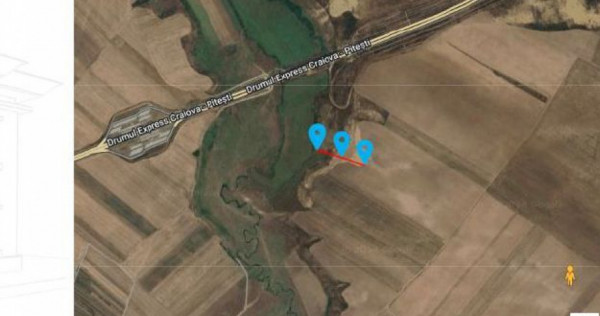 Teren intravilan arabil loc Barza, Jud Olt