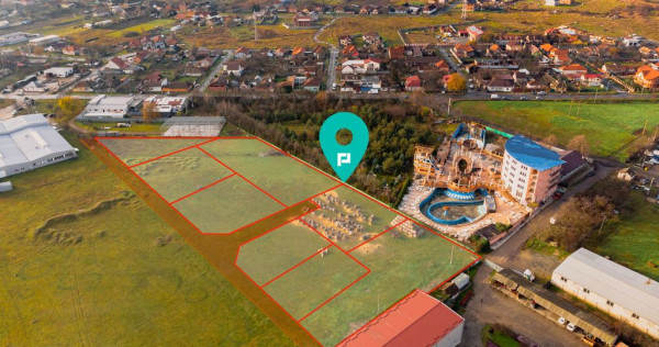 Teren industrial cu PUZ - 973mp