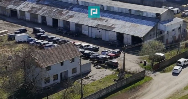 Spațiu industrial, rampă și acces la calea ferată