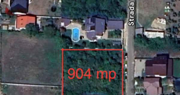 Teren de vanzare in Branesti -Deschidere 20m-Asfalt-Toate ut