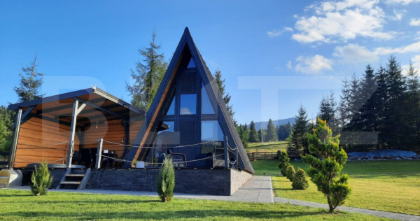 Oportunitate-cabana de vanzare, 4 camere, 75 mp, 34,5 ari te