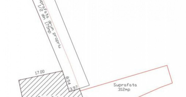 Teren 440mp intravilan aproape de Soseaua Rm Sarat