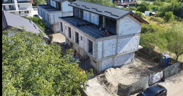 Vila Popesti 5 camere 4 bai incalzire in pardoseala