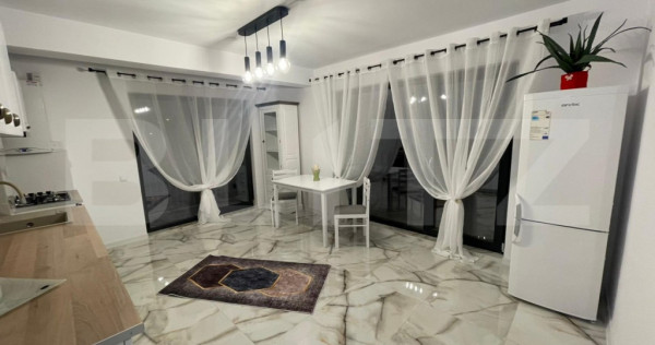 Apartamentcu cu 3 camere, 55 mp, etaj intermediar, garaj, zo