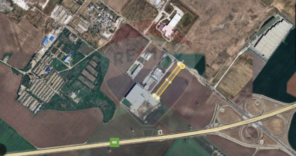 VANZARE Teren intravilan 1 HA langa Autostrada A0 Popesti...