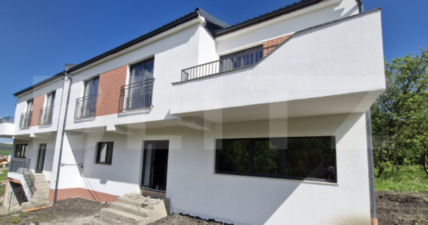 Duplex semifinisat cu teren si garaj, intr-o zona linistita
