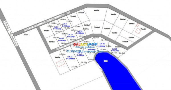 Teren intravilan 500 -1000mp, Stradal, Lac Berceni, Utilitat