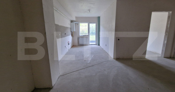 Apartament cu 3 camere, 62 mp, terasa cu panorama, parcare c