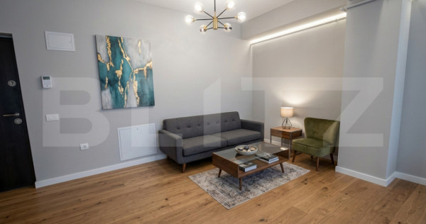 Apartament cu 3 camere, 62 mp, terasa cu panorama, parcare c