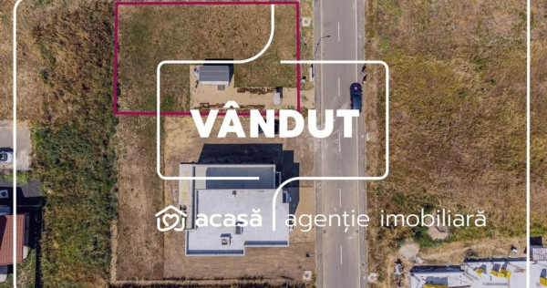 PROPRIETATE VÂNDUTĂ! Teren 500 mp în Via Carmina - com...