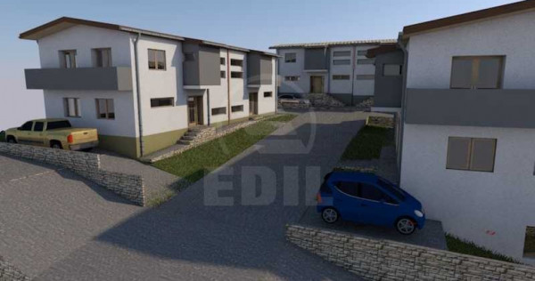 Duplex 120mp utili in zona linistita, cartier de case, Floresti