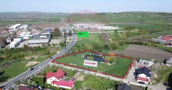 Teren Ilisesti cu Iaz 5174 mp/ Strada Principala