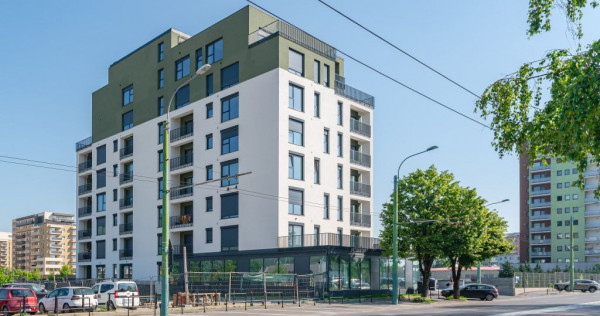 Vânzare studio 43 mp, bloc 2024, încălzire pardoseală...