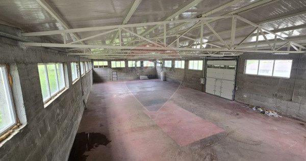 Spațiu industrial de 547mp si 1712mp de închiriat în z...