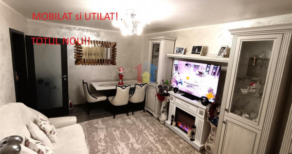 VEZI VIDEO! TOTUL NOU! Mobilat si Utilat, ap 3 camere, Calea