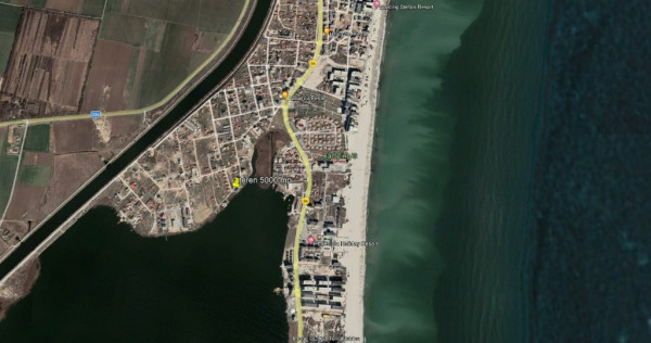 Teren de vanzare Mamaia Sat primul rand la lacul Siutghiol