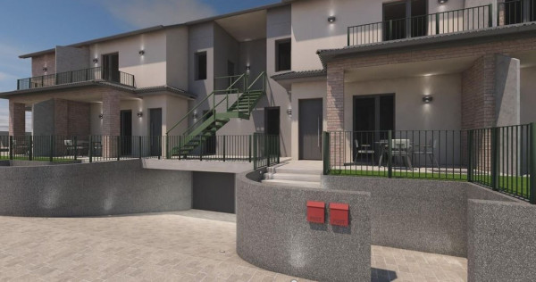 Apartament nou cu 3 camere și grădină in Subcetate