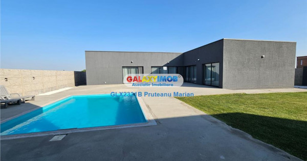 Casa de Lux cu piscina in aer liber situata in comuna Clinc
