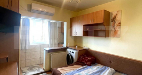 Garsoniera, 20 mp, A.C, parcare, zona Kaufland Marasti