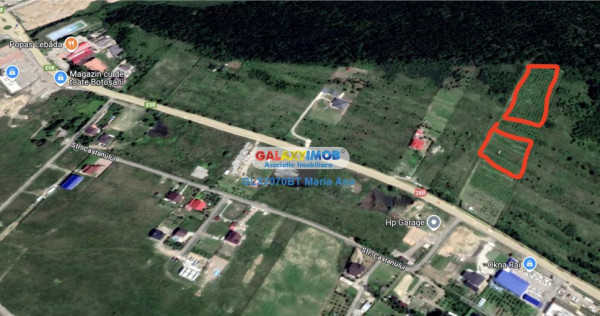 2 loturi teren, zona Lebada!