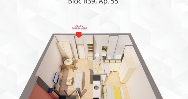 Apartament nou tip PENTHOUSE la ARED Comision 0