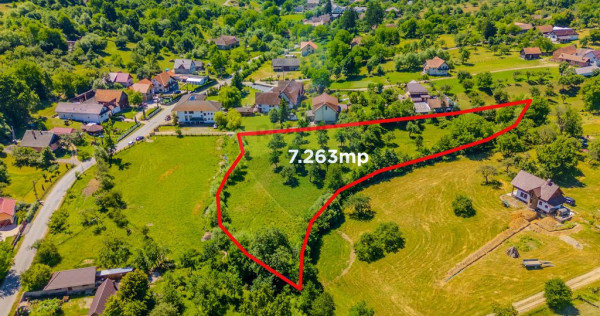 COMISION 0% Teren 7,263mp Sohodol/Valea Sohodolului