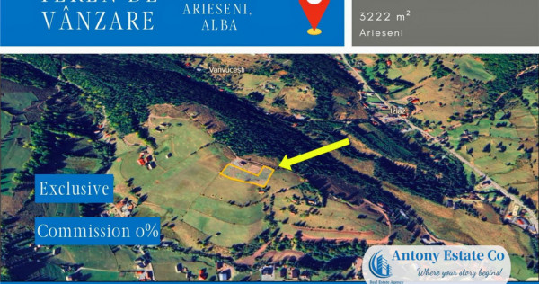 Teren intravilan, de - Arieseni, judetul Alba