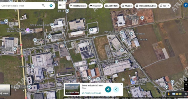 Teren intravilat de 9000 mp cu PUZ situat in zona Industrial