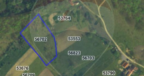 Teren 5,862mp Bratca / Drumul principala