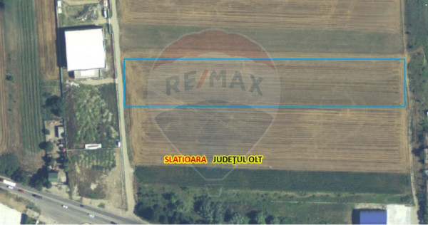 Teren 6,200mp Slatioara / Strada Industriilor