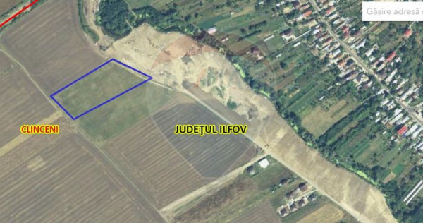 Teren 12,664mp Clinceni / Strada TARLA 36, PARCELA 200/36