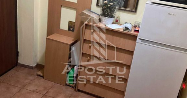 Apartament cu 1 camera, decomandat,parter inalt,zona Kiriac