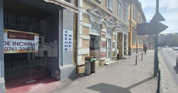 Spatiu comercial Centrul Istoric 24 mp, vitrina stradala