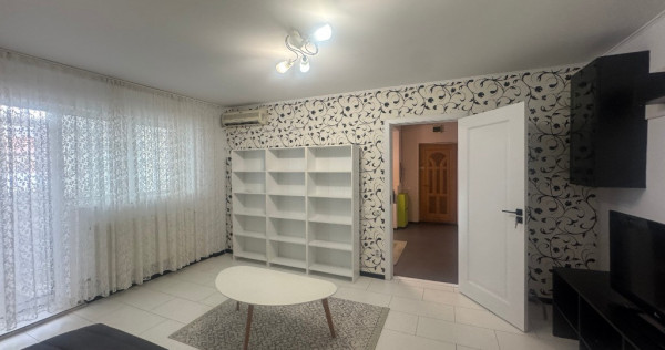 2 cam, etaj 1, bloc caramida, mobilat+utilat, zona Zahana