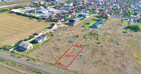 Teren intravilan 966mp Micalaca / Arad