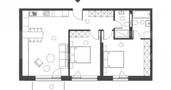 Comision 0 ! Somesului 15, Apartament 3 camere, Semicentral,