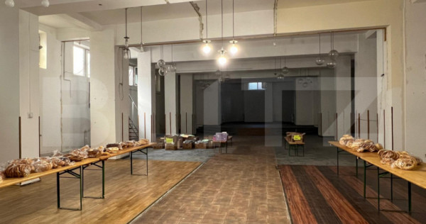 Spațiu generos de &icirc;nchiriat &ndash; demisol, 300 mp, Mănășt